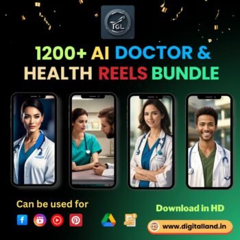 1200+ AI Doctor & Health Reels Bundle